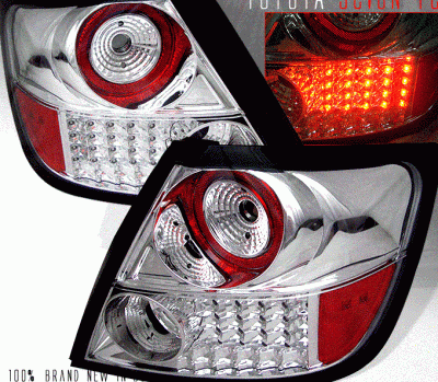 Euro Chrome LED Taillights