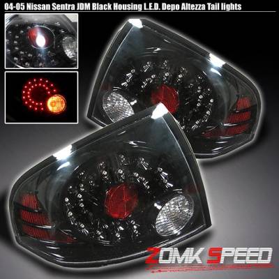 JDM Black LED Taillights