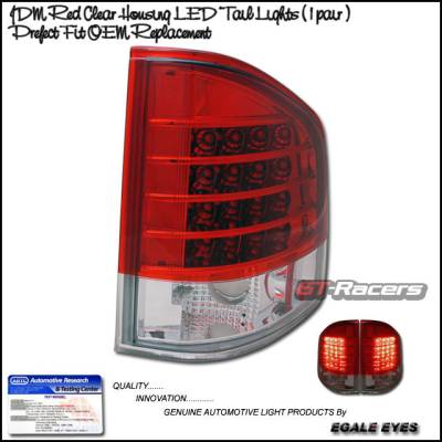 Red Clear LED Taillights