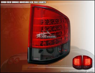 Red Smoke LED Taillights