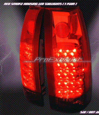 Red Smoke LED Taillights