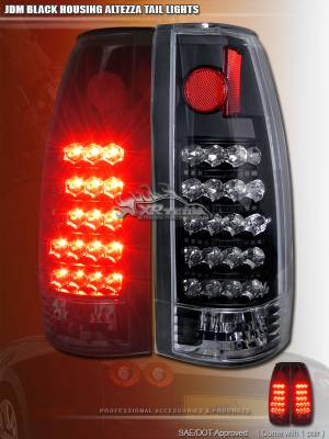 JDM Black Altezza LED Taillights