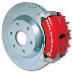 SSBC Disc to Disc Upgrade Kit with Force 10 Tri-Power 3-Piston Aluminum Calipers & 14 Inch Rotors - Front - A126-55