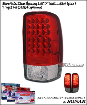 Red Clear LED Taillights