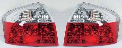 Crystal Red Clear Taillights