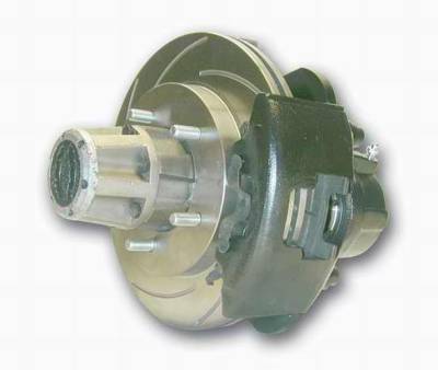 SSBC Non-Power Drum to Disc Brake Conversion Kit for Warn Hubs with Dana 30 Axles - A135-2