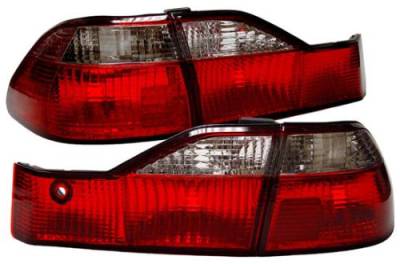 Euro  Red  Clear Taillights