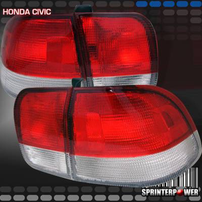 Red Clear  Taillights