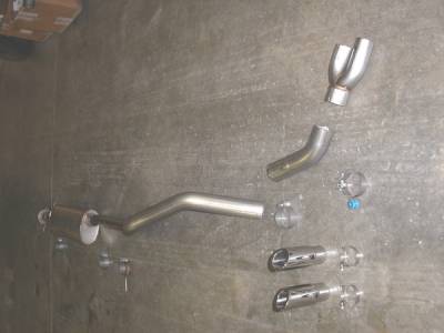 Lincoln Navigator Stainless Works Exhaust System - 08FEXPCB