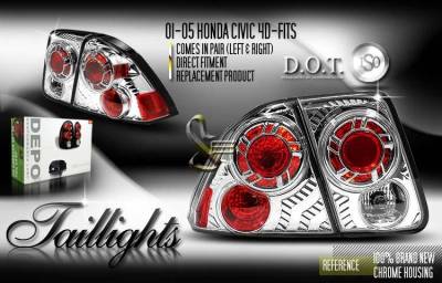 Chrome Housing Altezza Taillights