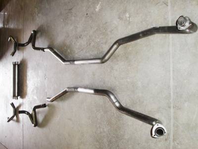 Chevrolet Camaro Stainless Works Exhaust System - Transverse Muffler - CA6713S