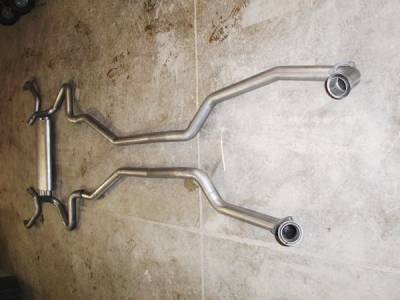 Chevrolet Camaro Stainless Works Exhaust System - Transverse Muffler - CA6714A