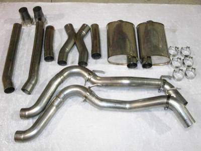Chevrolet Camaro Stainless Works Hot Rod Exhaust System - CA708125SX