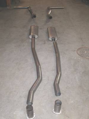 GMC CK Truck Stainless Works Exhaust System - CT6773TS