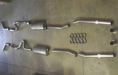 Chevrolet Chevelle Stainless Works Hot Rod Exhaust System - CV6667