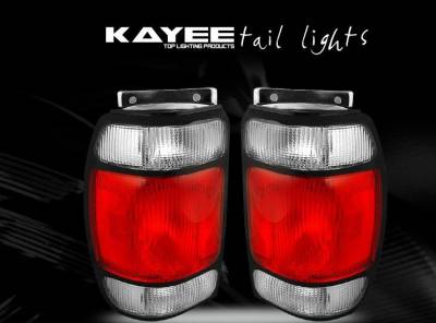 Red Crystal Taillights