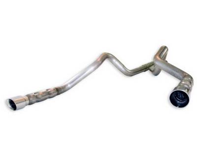 Ford Mustang Stainless Works Dual Catback Exhaust System - Retro Chambered - M12CB3