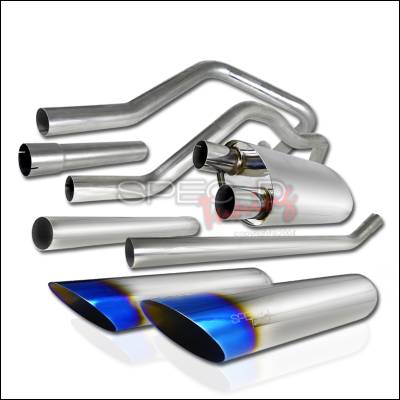 Ford F150 Spec-D Catback Exhaust System - MFCAT2-F15004-SD