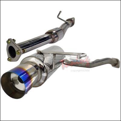 Honda S2000 Spec-D N1 Style Catback Exhaust with Burnt Tip - MFCAT2-S2K00T-SD