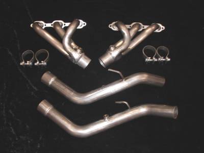 Plymouth Prowler Stainless Works Header & Exhaust System - PROWLERSHORTYHDROR