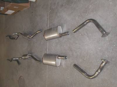 Ford Thunderbird Stainless Works Exhaust System - T5610400S