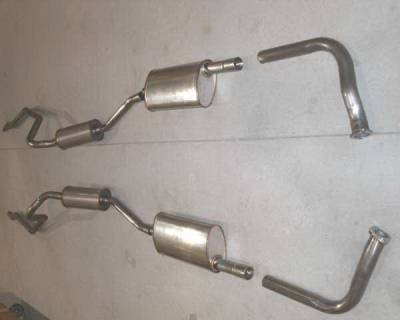 Ford Thunderbird Stainless Works Exhaust System - T5710400S