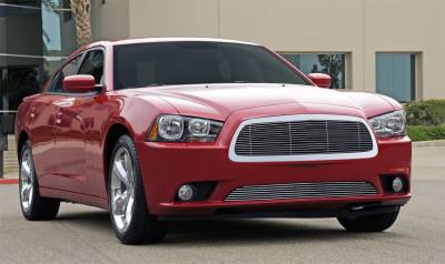 Dodge Charger T-Rex Billet Grille with Polished Frame - 1PC - 20442