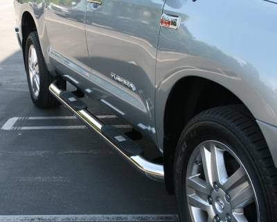 Toyota Tundra Aries Big Step - Stainless - 4 Inch