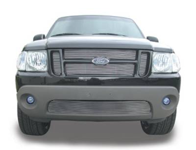 Ford Expedition T-Rex Billet Grille Insert - 23 Bars - 4PC Style - 20652