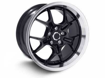 Ford Mustang Black Deep Dish GT4 Wheel