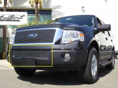 Ford Expedition T-Rex Bumper Billet Grille - 11 Bars - 25594
