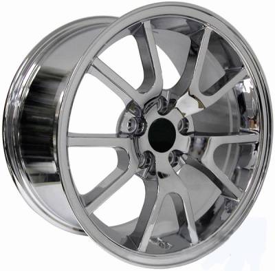 Ford Mustang Chrome FR500 Wheel