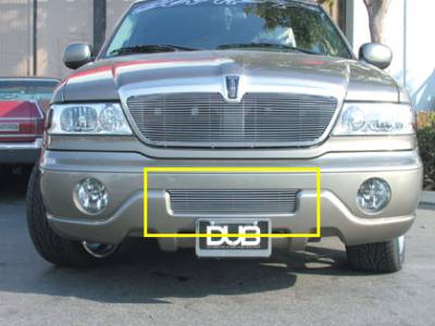 Lincoln Navigator T-Rex Bumper Billet Grille Insert - 9 Bars - 25691