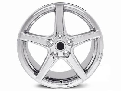 AM Custom - Ford Mustang Chrome S Style Wheel - Image 2