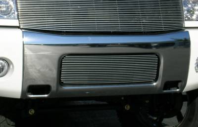 Nissan Titan T-Rex Bumper Billet Grille Insert - 16 Bars - 25780