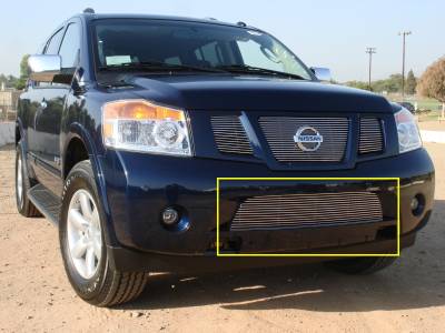 Nissan Armada T-Rex Bumper Billet Grille - 25782