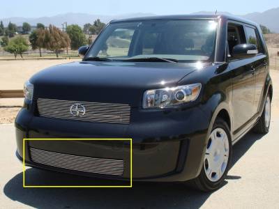 Scion xB T-Rex Bumper Billet Grille Insert - Models without Fog Lamps - 25973