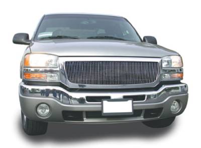 GMC Sierra T-Rex Vertical Billet Grille Insert - 67 Bars - 30200