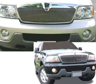 Lincoln Navigator T-Rex Vertical Billet Grille Insert - 59 Bars - 30697