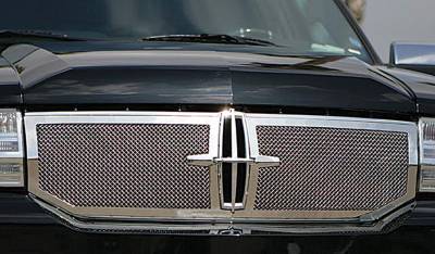 Lincoln Navigator T-Rex OE Grille Assembly Chrome with 2PC Upper Class Mesh Grille - 50713