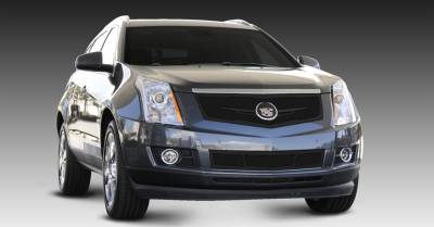 Cadillac SRX T-Rex Upper Class Mesh Grille - Replacement - Full Opening with Winged OE Logo Plate - Black - 51186