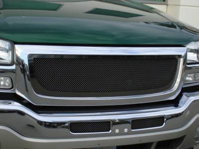 GMC Sierra T-Rex Upper Class Mesh Grille - All Black - 51200