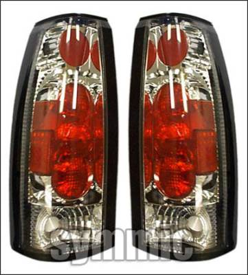 Euro Chrome Clear Taillights
