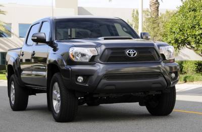 Toyota Tacoma T-Rex Upper Class Mesh Grille Overlay - Bolt On - All Black - 4PC - 51940