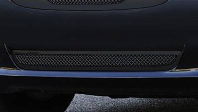 Chrysler 300 T-Rex Upper Class Bumper Mesh Grille - All Black with Frame and Formed Mesh Center - 52433