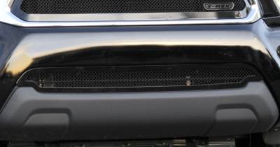 Toyota Tacoma T-Rex Upper Class Polished Stainless Bumper Mesh Grille - All Black - 52938