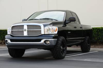 Dodge Ram T-Rex Upper Class Polished Stainless Mesh Grille - 54468