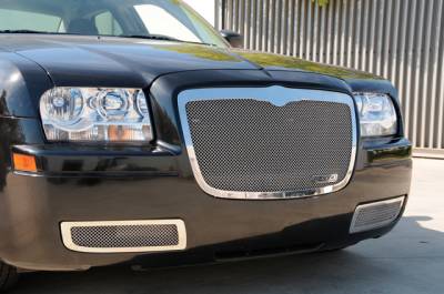 T-Rex - Chrysler 300 T-Rex Upper Class Polished Stainless Mesh Grille - 54471 - Image 2