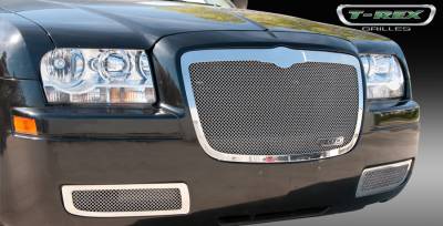 T-Rex - Chrysler 300 T-Rex Upper Class Polished Stainless Mesh Grille - 54471 - Image 3