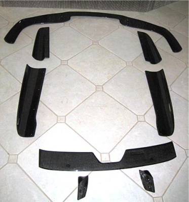 Custom - Carbon Fiber Body Kit 8 piece H type - Image 4
